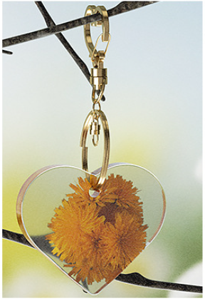 Molde pequeño corazón para llaveros y joyas