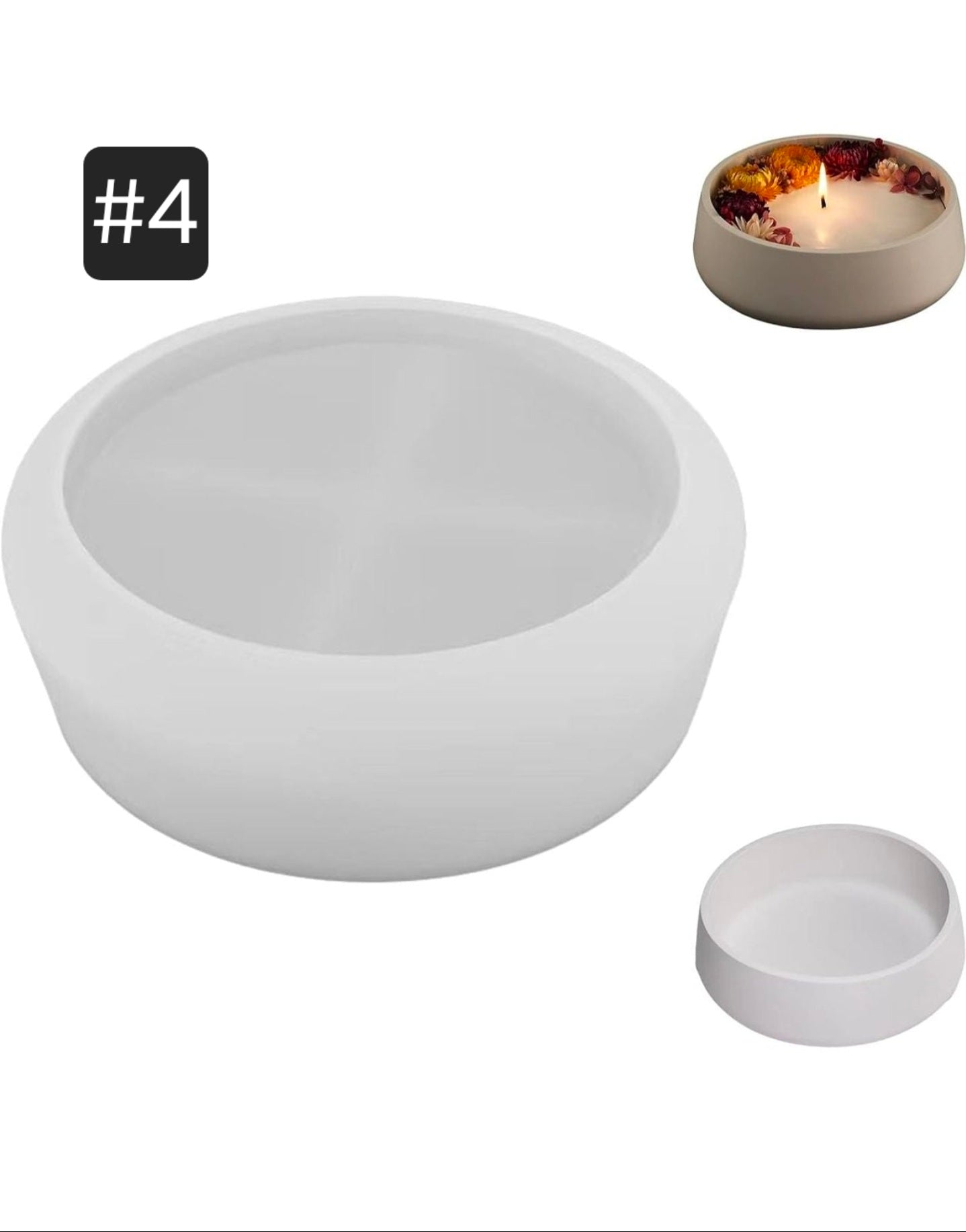 Molde para Velas, Maceteros, Accesorios y Decoración