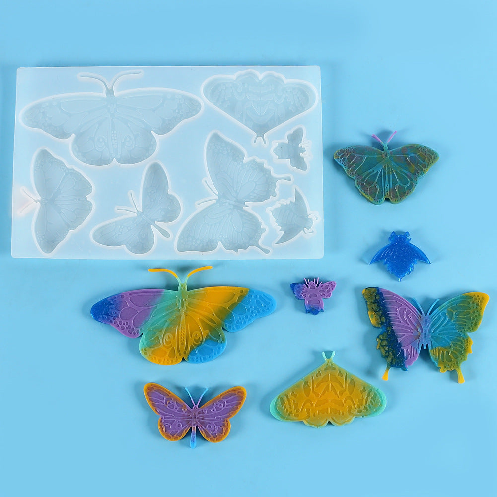 Molde de Mariposas para Decoración y Llaveros