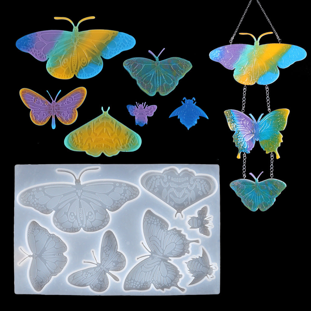 Molde de Mariposas para Decoración y Llaveros