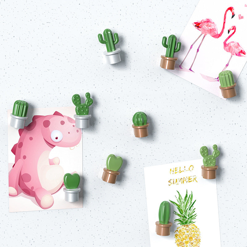 Molde para imanes de nevera en forma de cactus