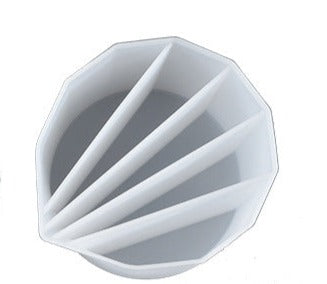 Vasos de silicón con divisiones