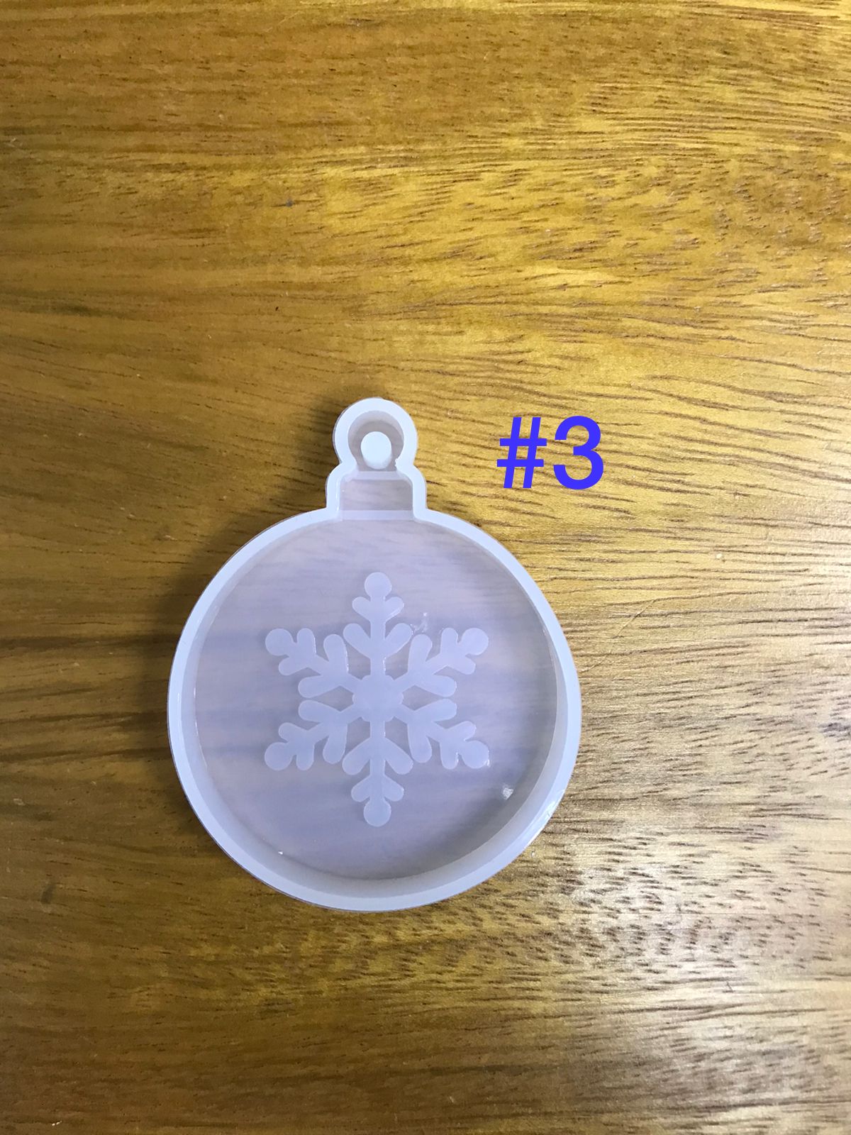 Molde de Navidad para decoración y llaveros