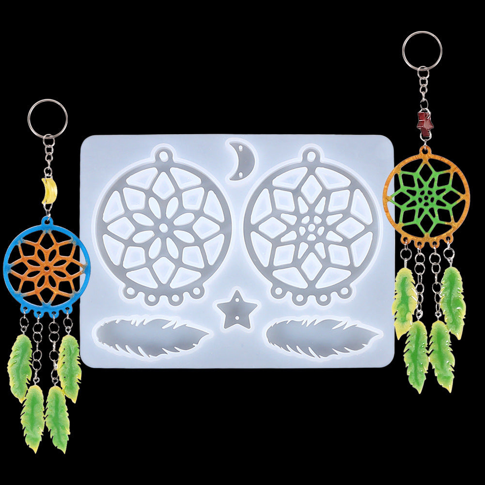 Molde atrapa Sueño para llaveros DREAMCATCHER