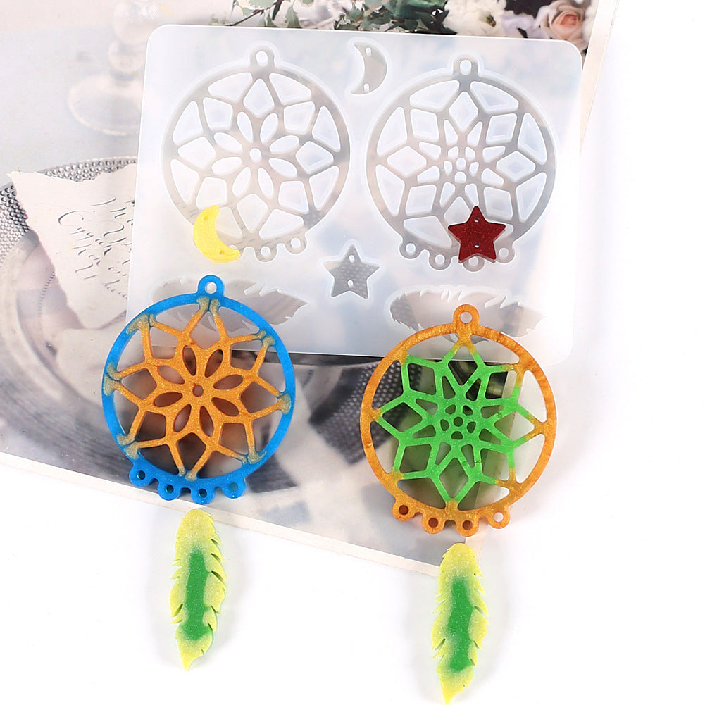 Molde atrapa Sueño para llaveros DREAMCATCHER