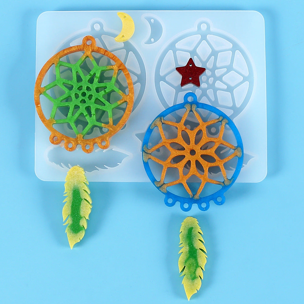 Molde atrapa Sueño para llaveros DREAMCATCHER