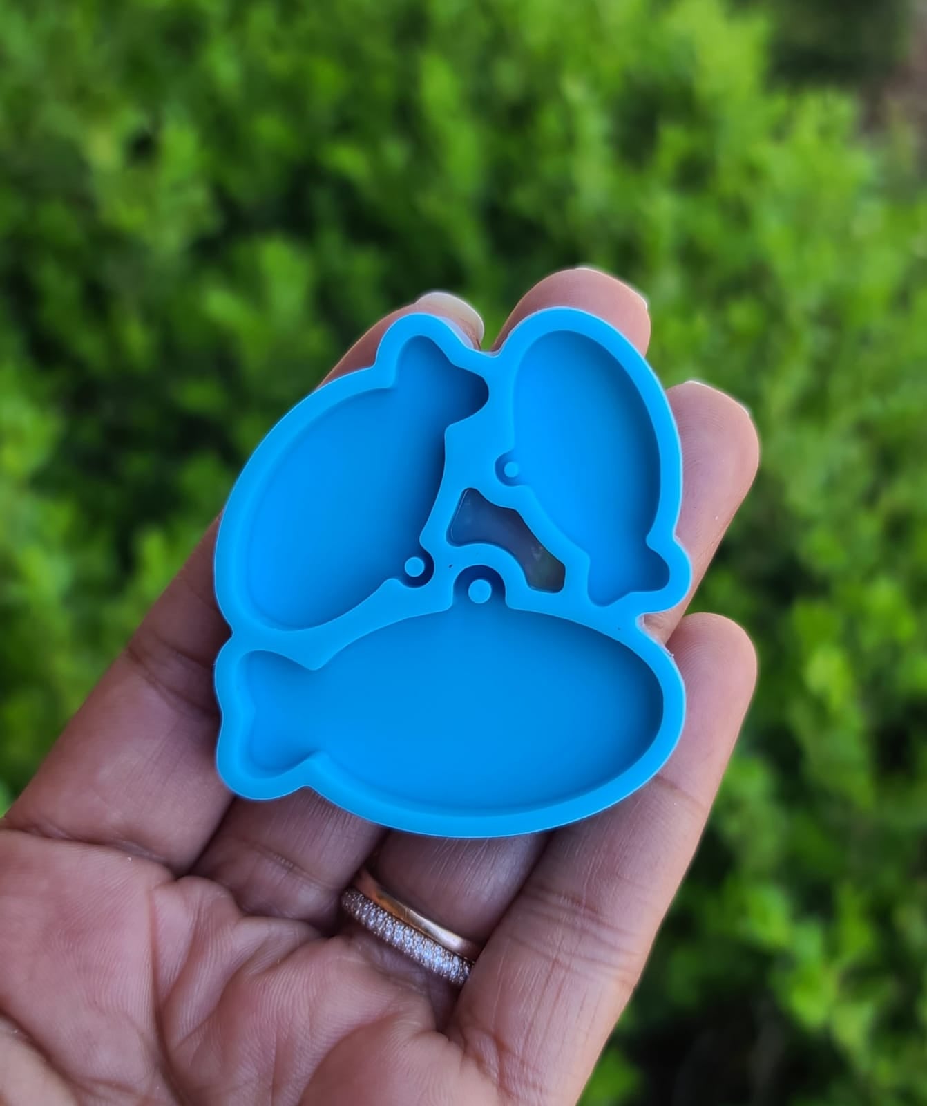 Molde peces pequeño para Llaveros y Dijes