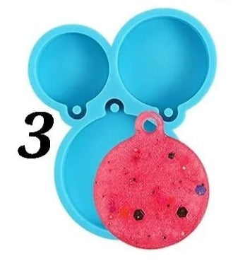 Molde globos o círculo pequenos