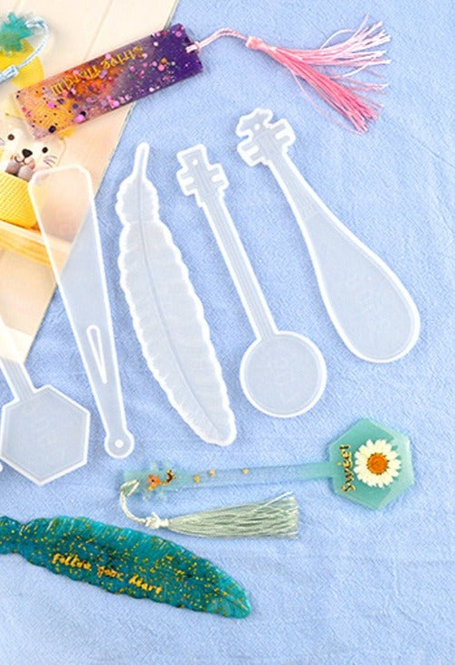 Molde para Marca Página o Separadores de Libro con diferentes formas