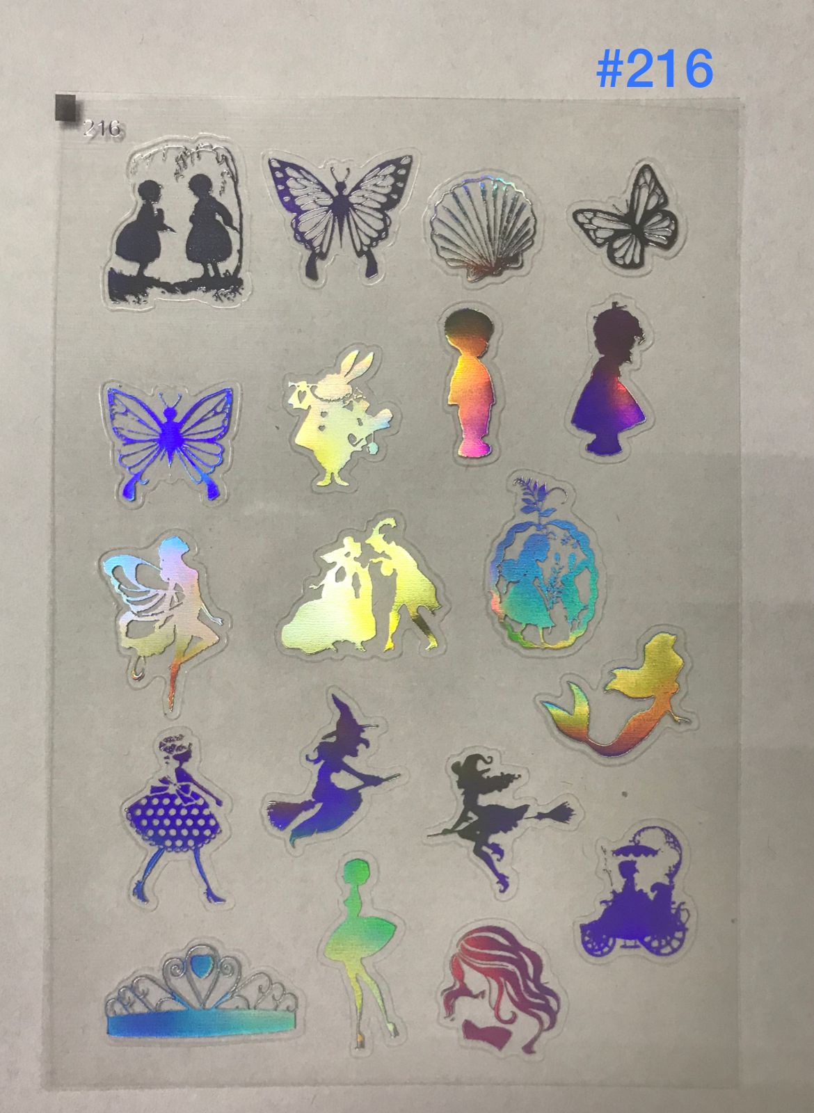 Stickers Adhesivos para Resinas