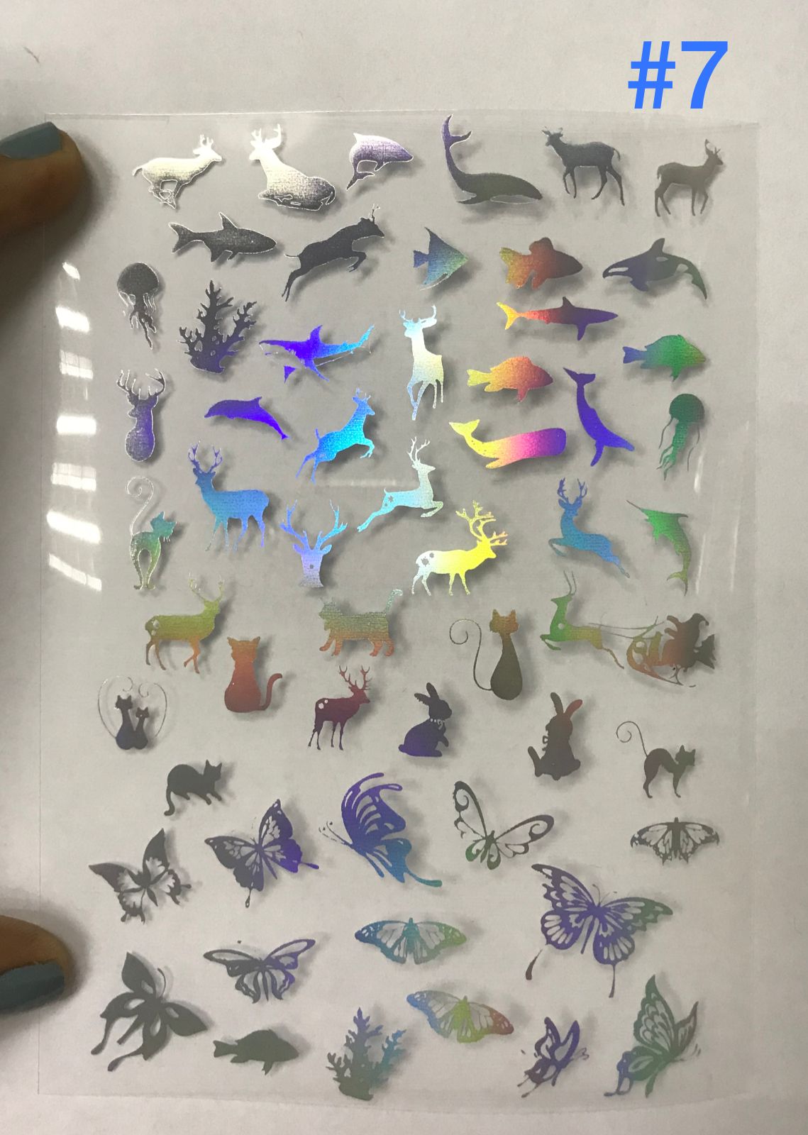 Stickers Adhesivos para Resinas