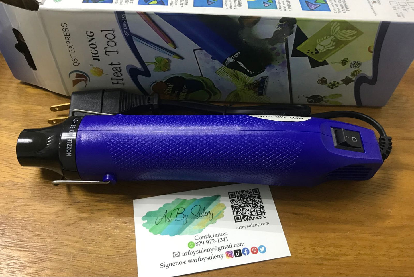 Pistola Eléctrica de Calor para eliminar burbujas de la Resina