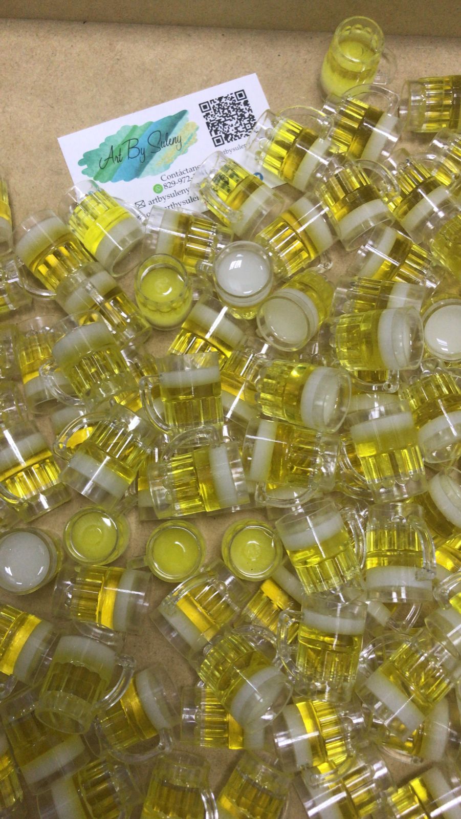 Dijes de vaso cerveza para llaveros