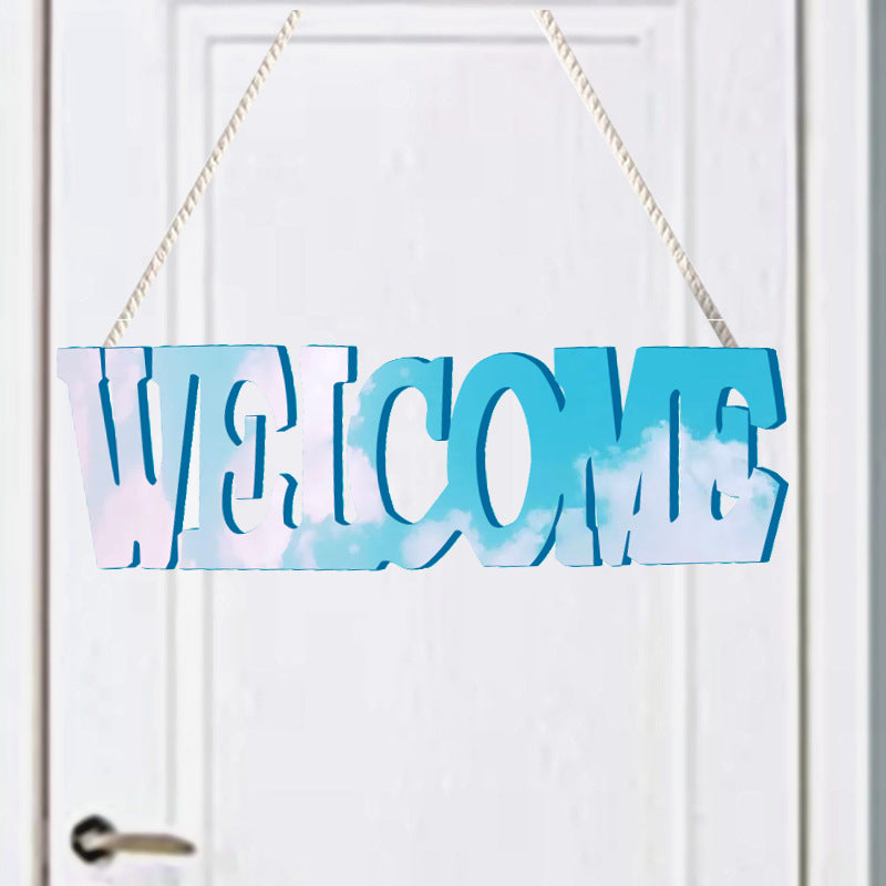 Molde para letrero en resina WELCOME / Bienvenido