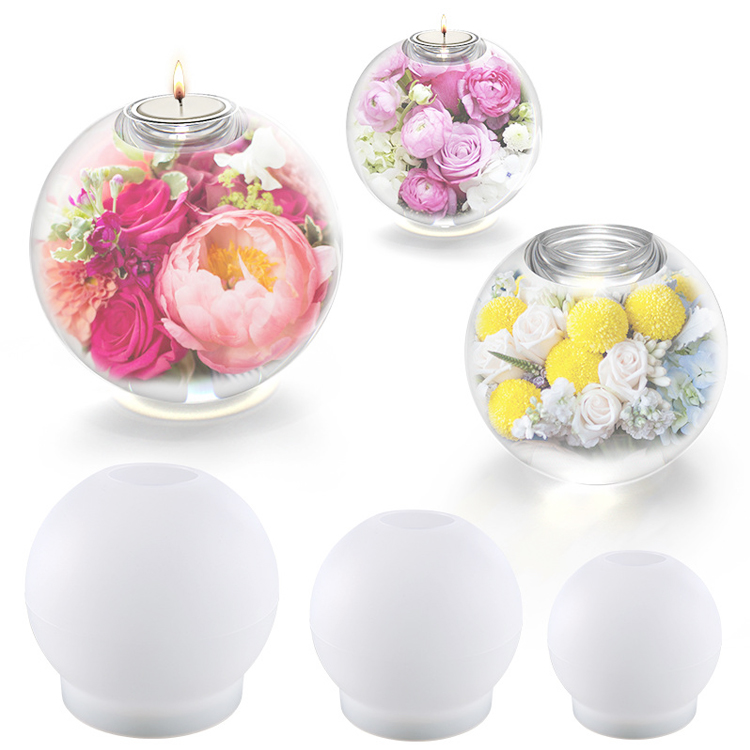Molde redondo para Velones candle o vela pequeña