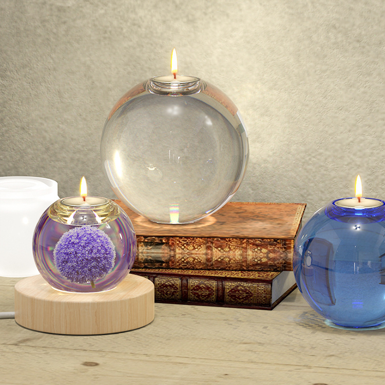Molde redondo para Velones candle o vela pequeña