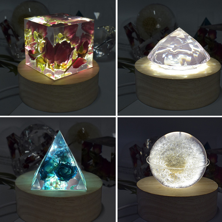 Molde encapsulado Esfera, Cubo y Pirámide