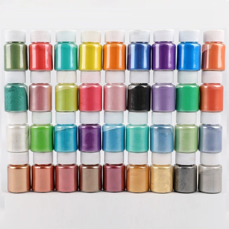 Pigmentos Mica Powder 32 Colores Pigmento para Resina / Velones y Jabones