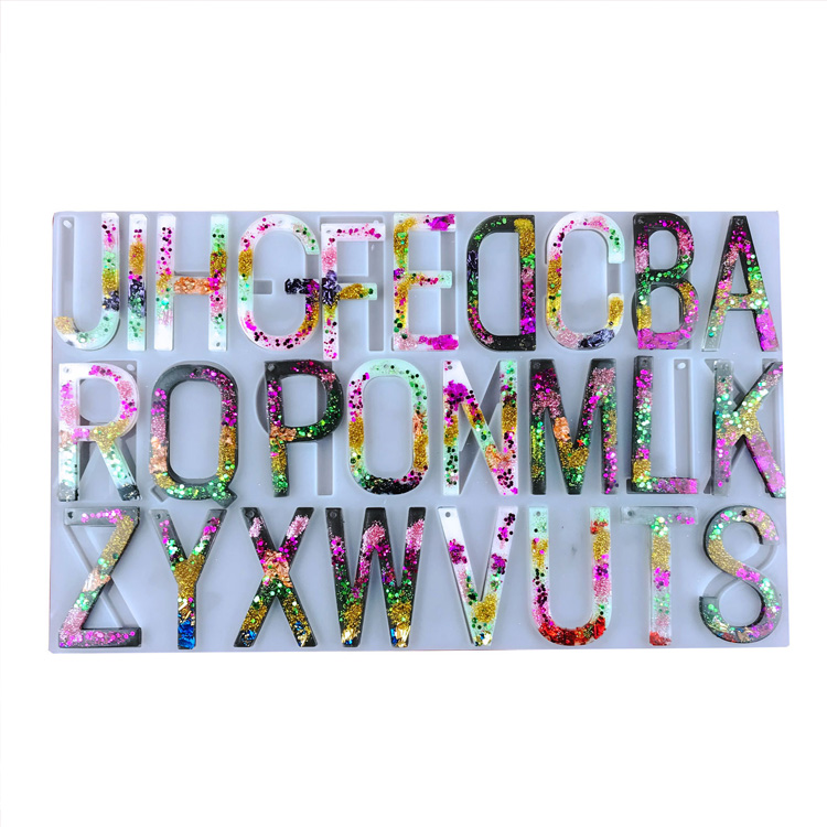 Molde de Letras Extra Grande para LLaveros