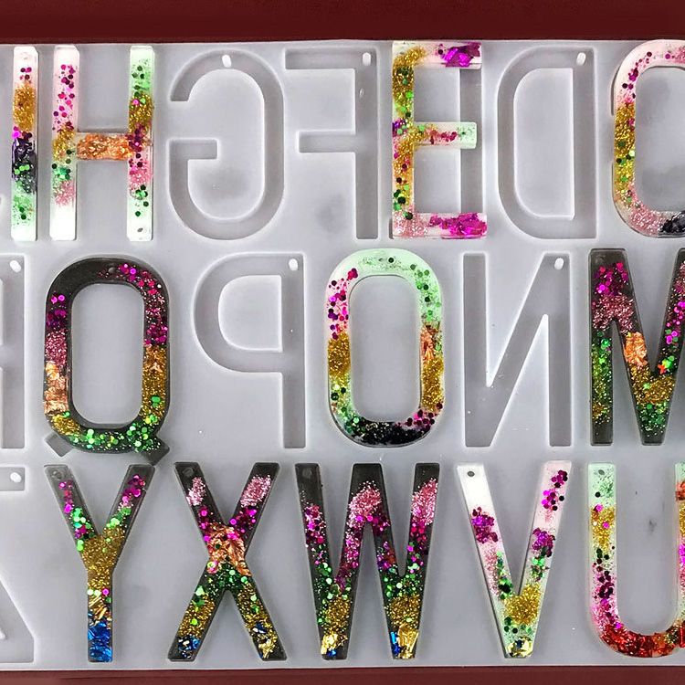 Molde de Letras Extra Grande para LLaveros