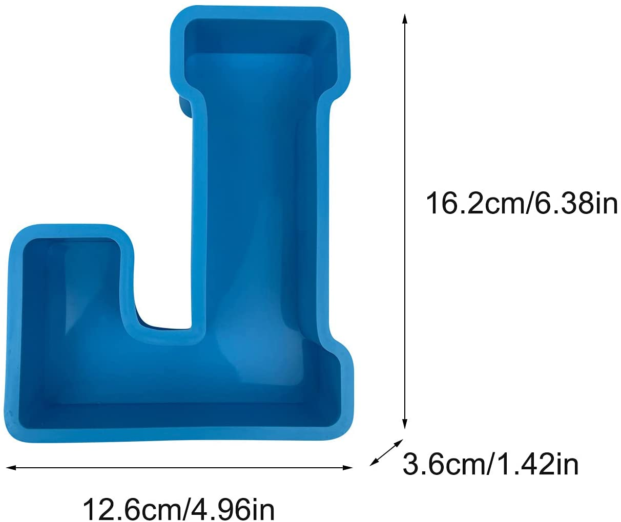 Molde de letra individuales grandes 6.5 pulgadas de alto