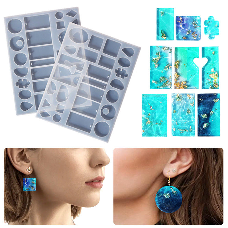 Molde para joyas (aretes, colgantes, dijes y llaveros)