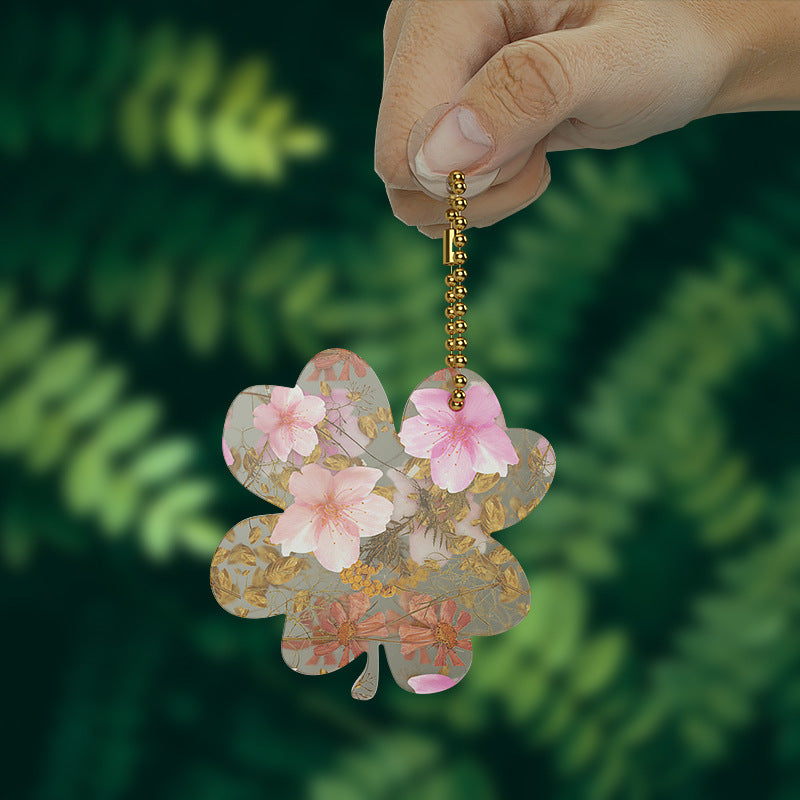 Molde para Pendientes, Aretes y Llaveros con forma de hojas