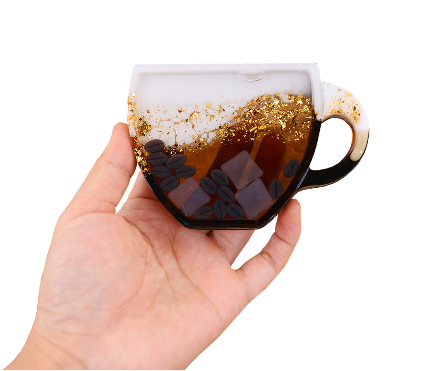 Molde taza de café para portavaso