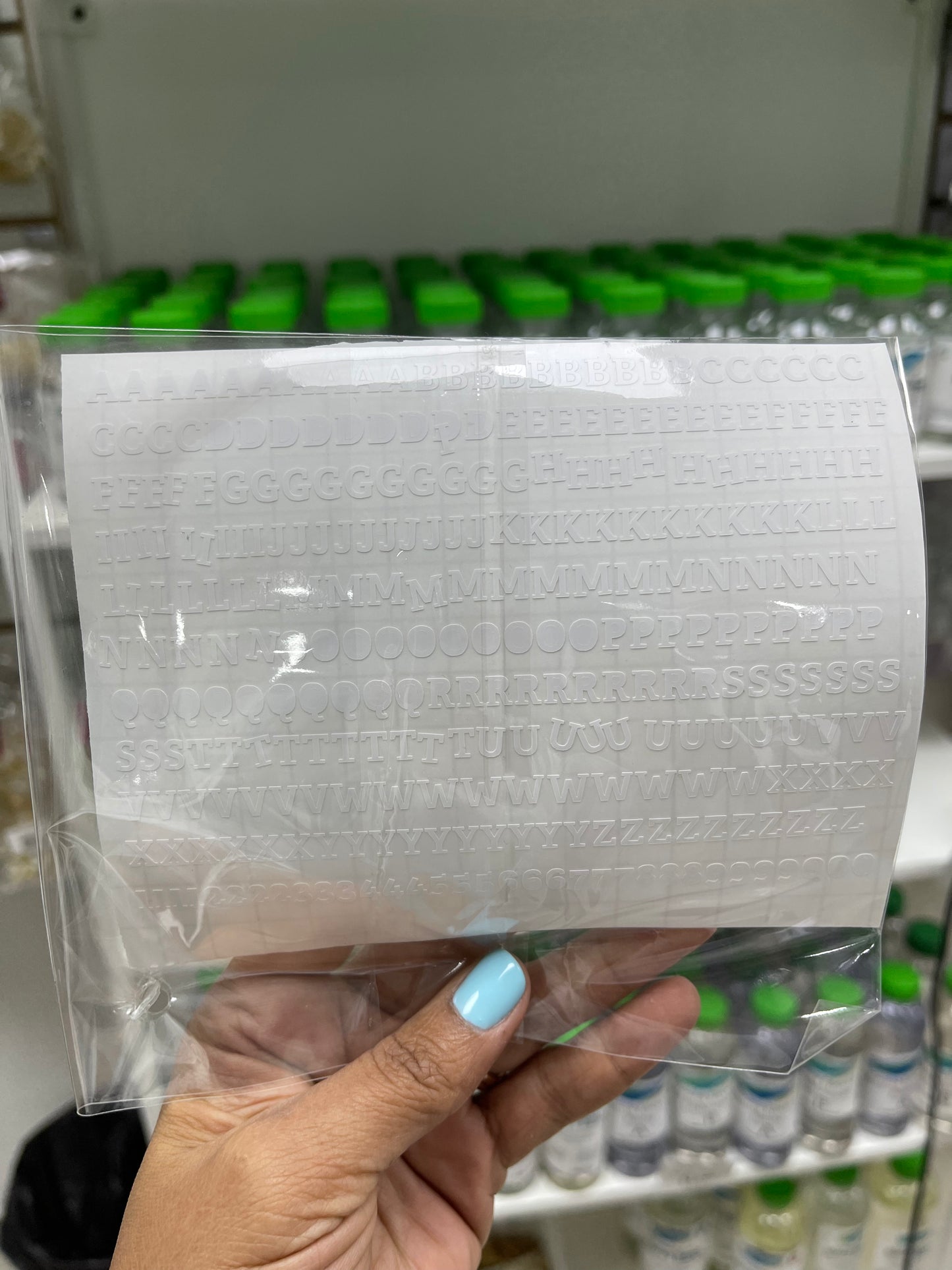 Abecedario en Vinil para personalizar