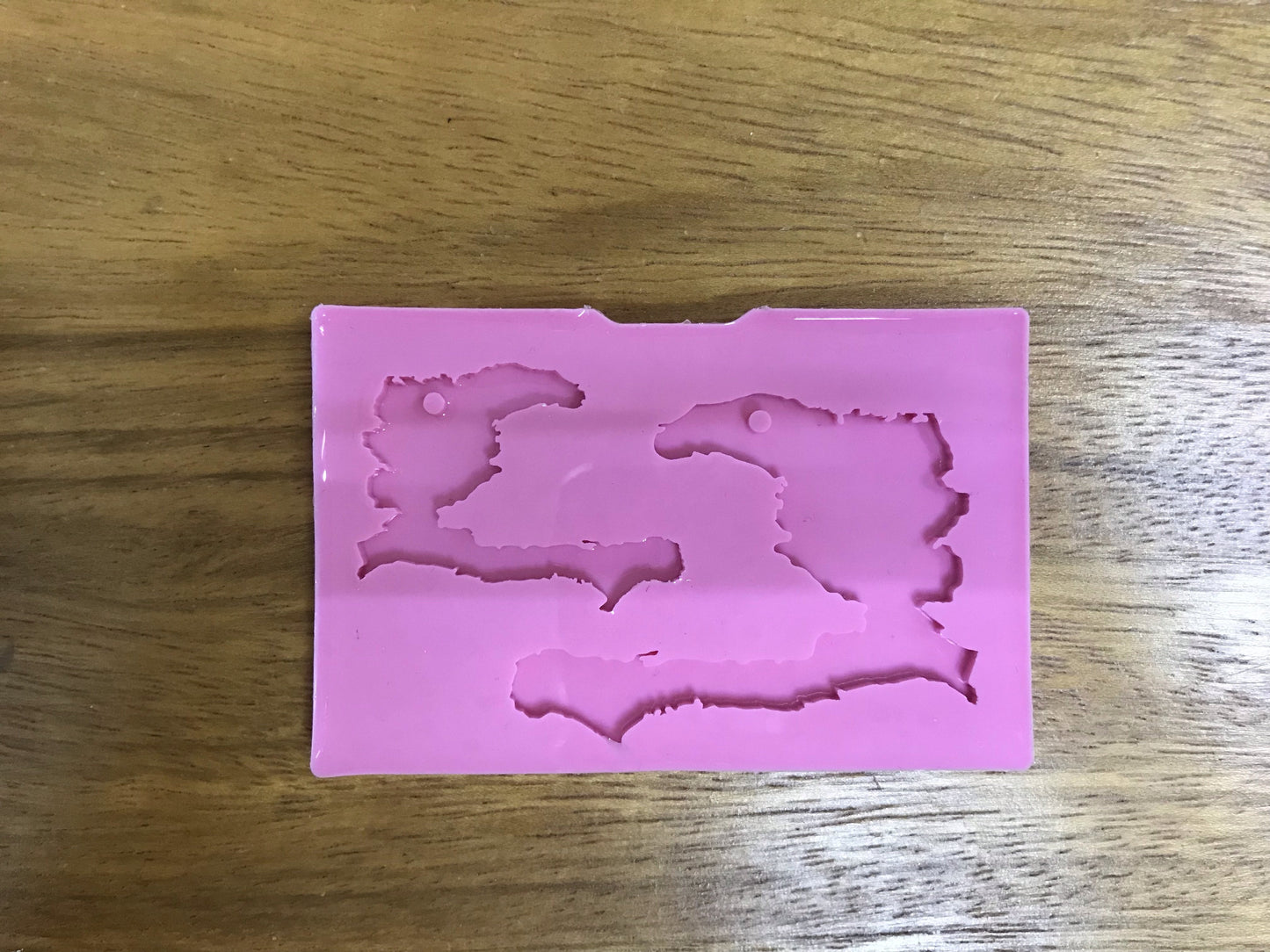 Molde Mapa Haití para Dijes y Aretes