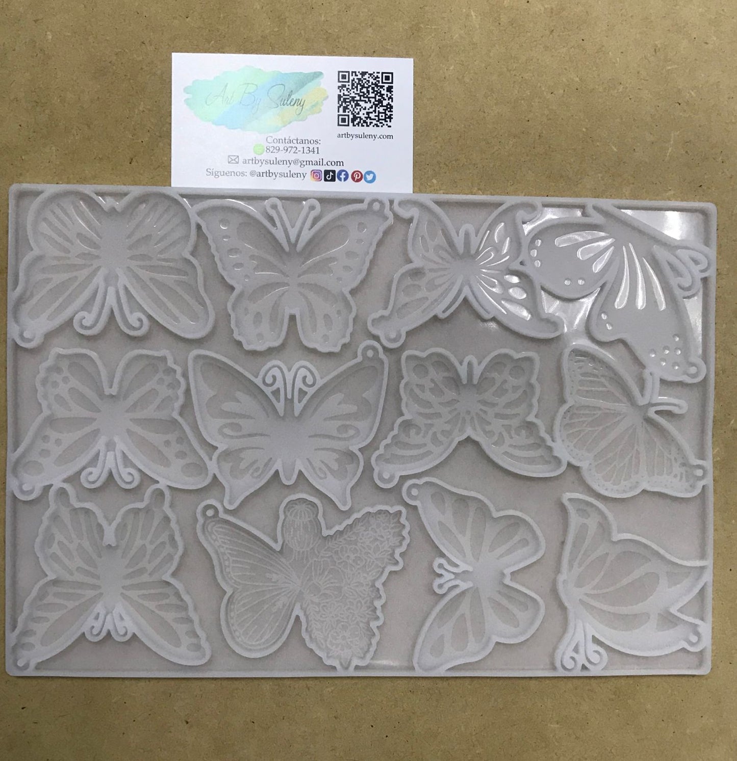 Molde de Mariposas para llaveros