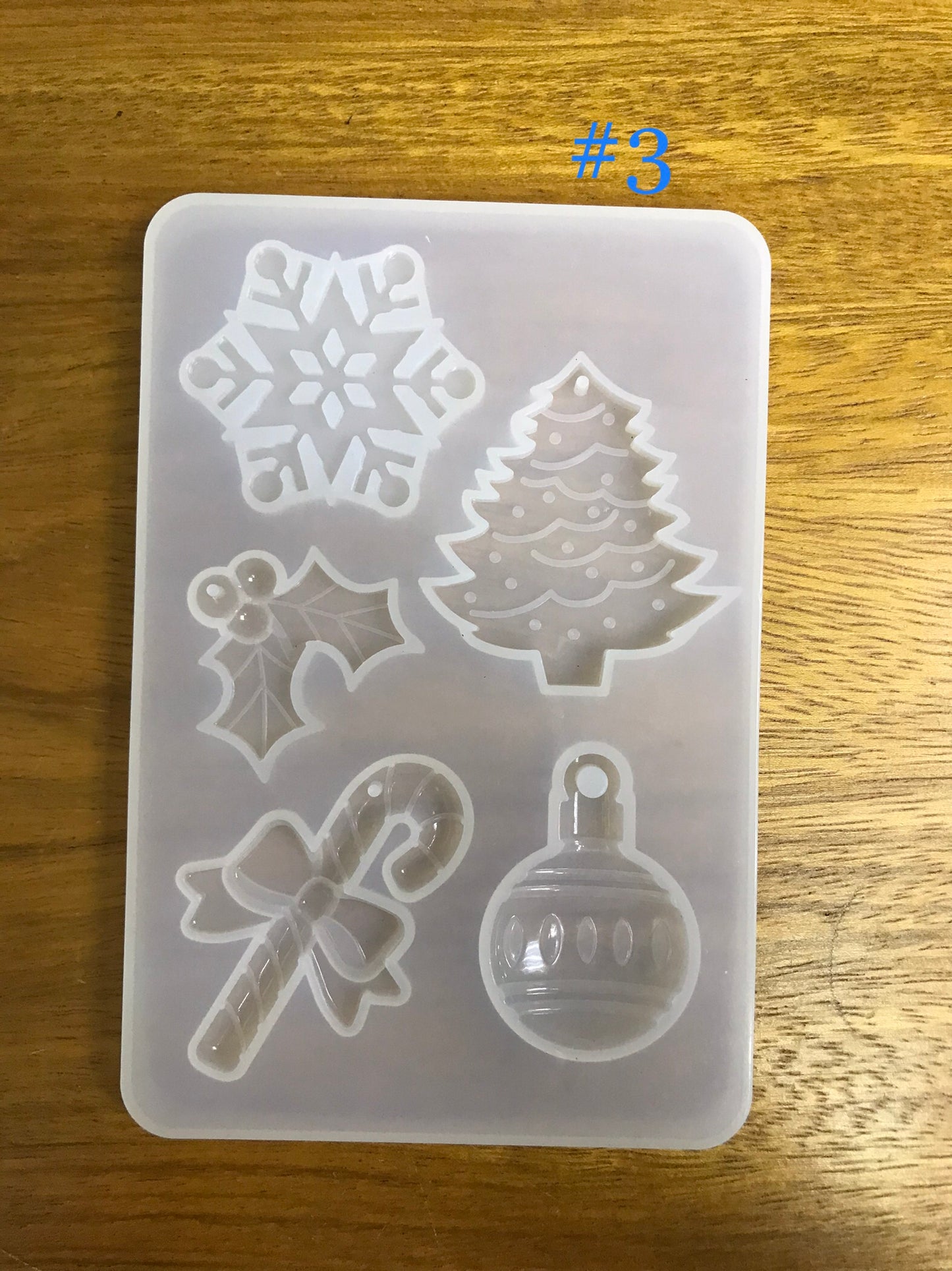 Molde de Navidad para resina