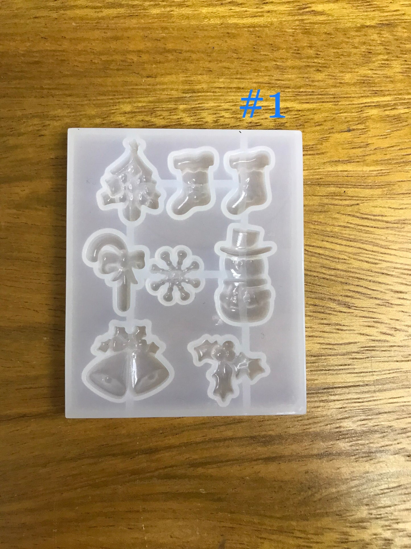 Molde de Navidad para resina