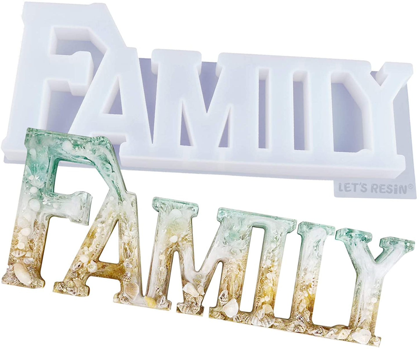 Molde Letrero Family Grande