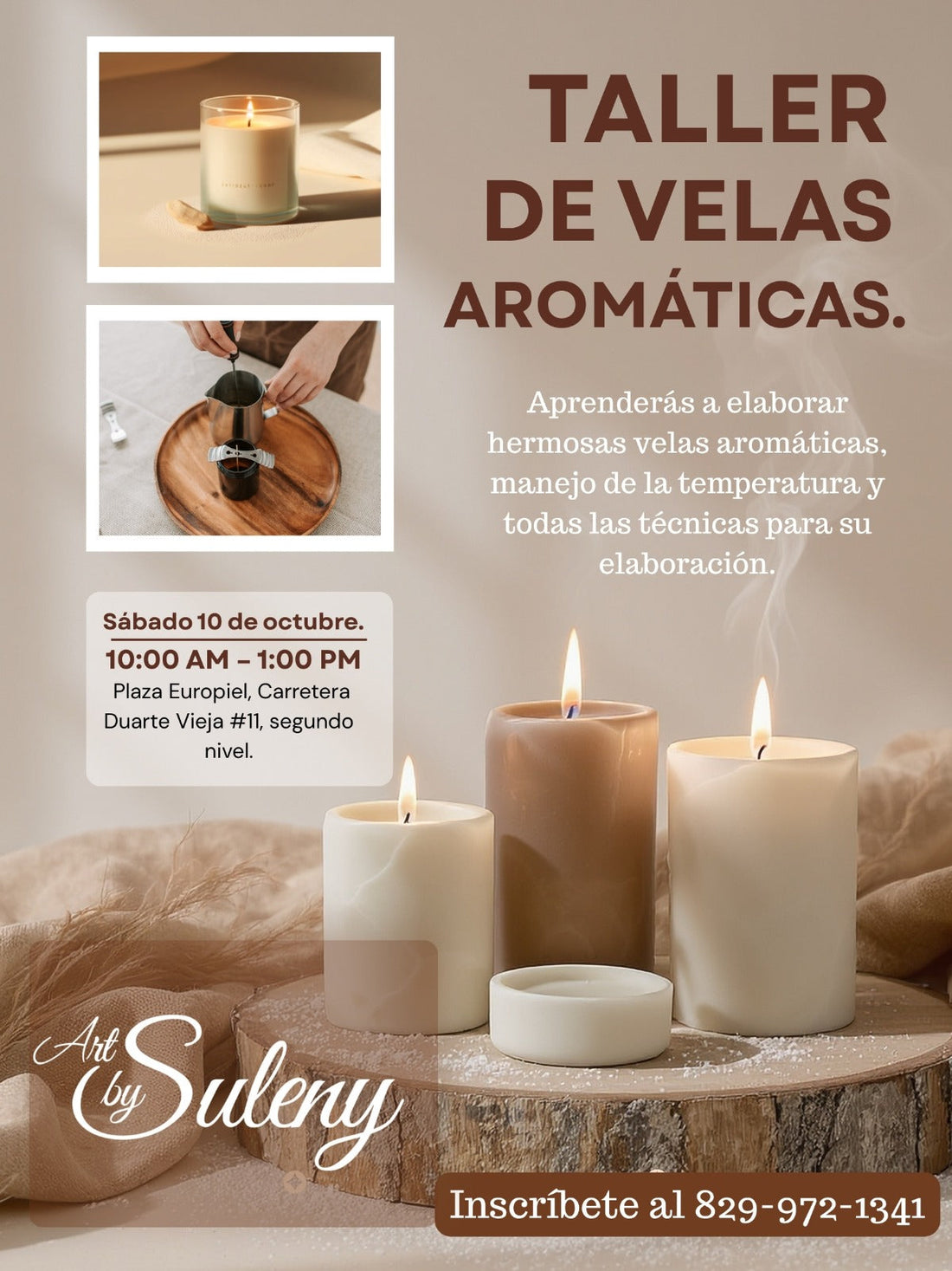 Taller de Velas Aromáticas!