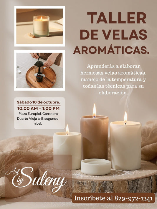 Taller de Velas Aromáticas!