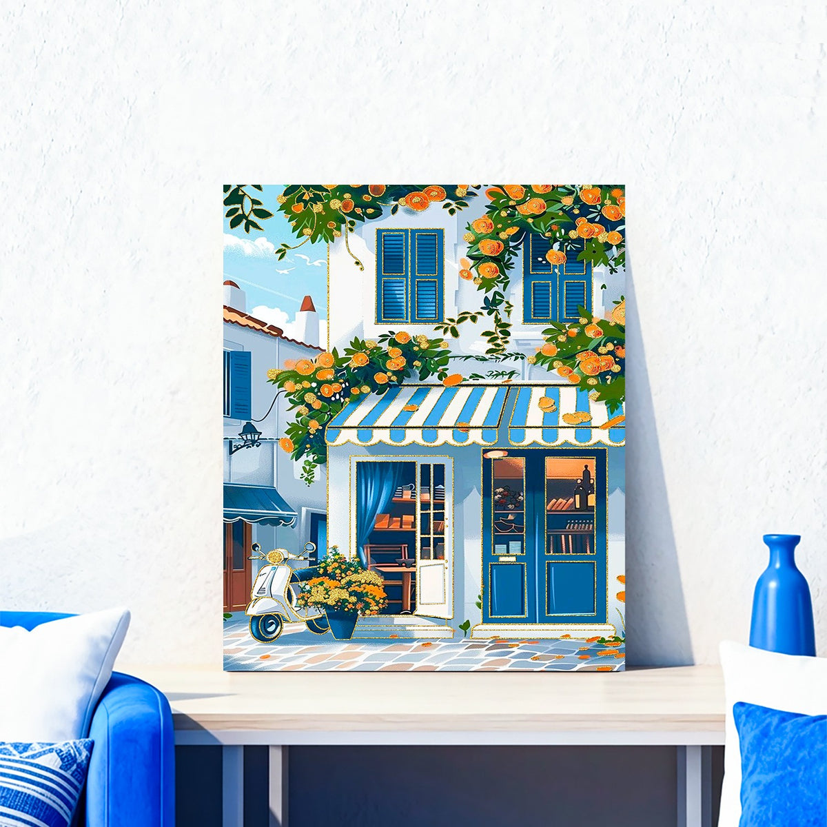 Pintura por Numeros (Painting by Numbers) Canvas Artisticas para principiantes 40x50 CM