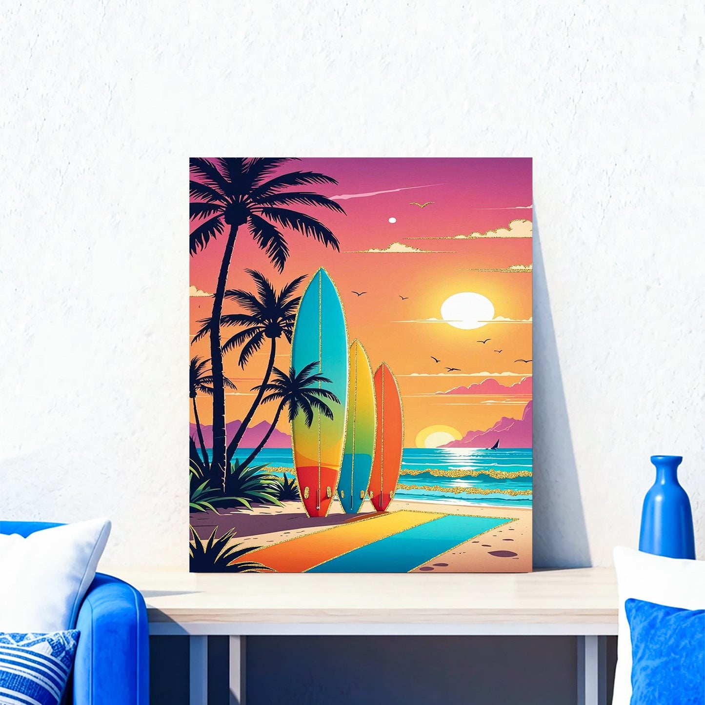 Pintura por Numeros (Painting by Numbers) Canvas Artisticas para principiantes 40x50 CM