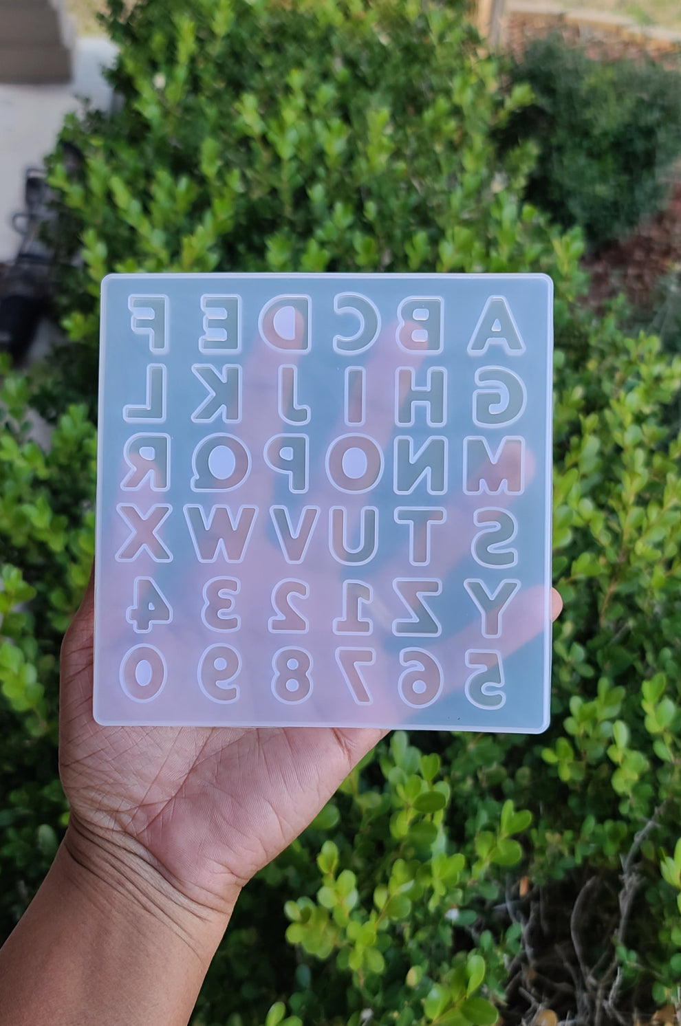 Mini Molde de letras y números / Molde de abacedario – Art By Suleny ...