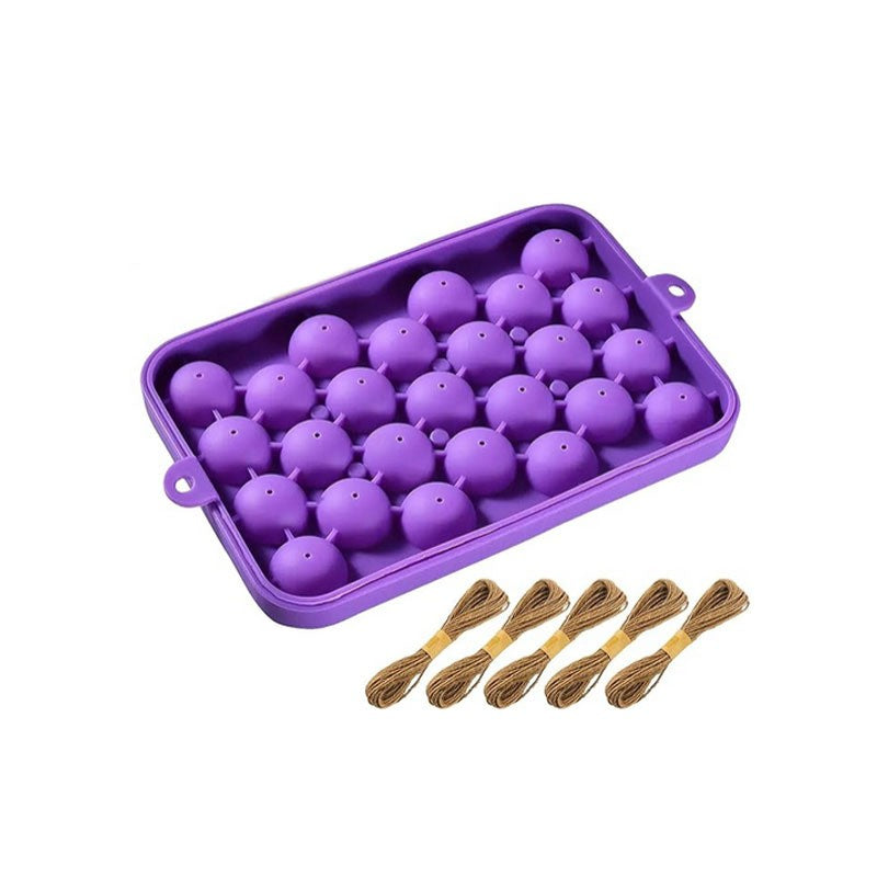 Molde Ramo de Uvas para Jabones Artesanales, Comestibles, Chocolate y Bizcocho