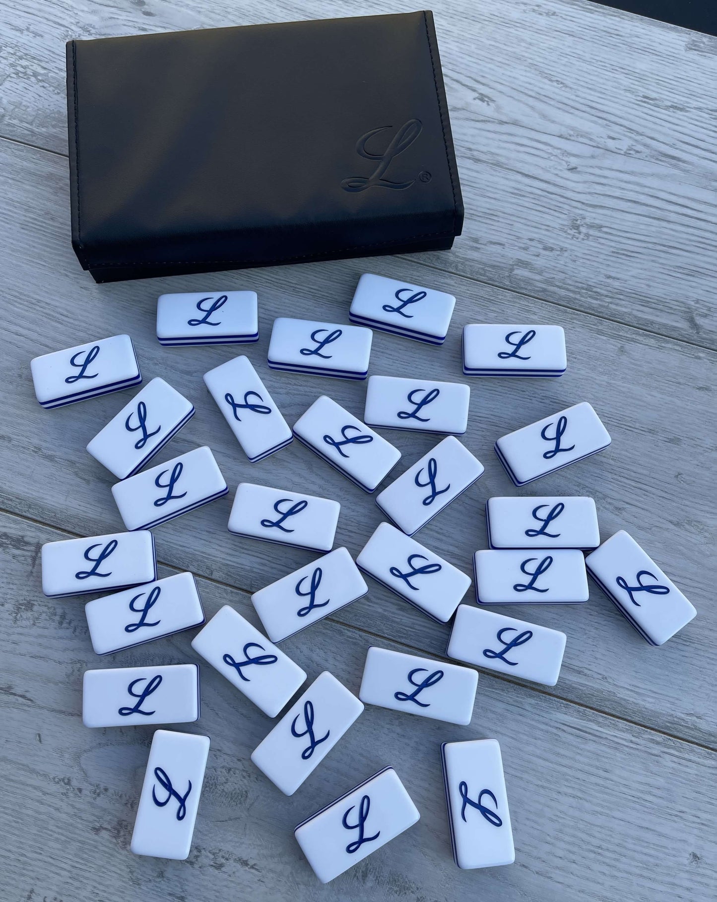 Juegos de Dominos en Acrilico Personalizados tamaño Jumbo Tigres del Licey