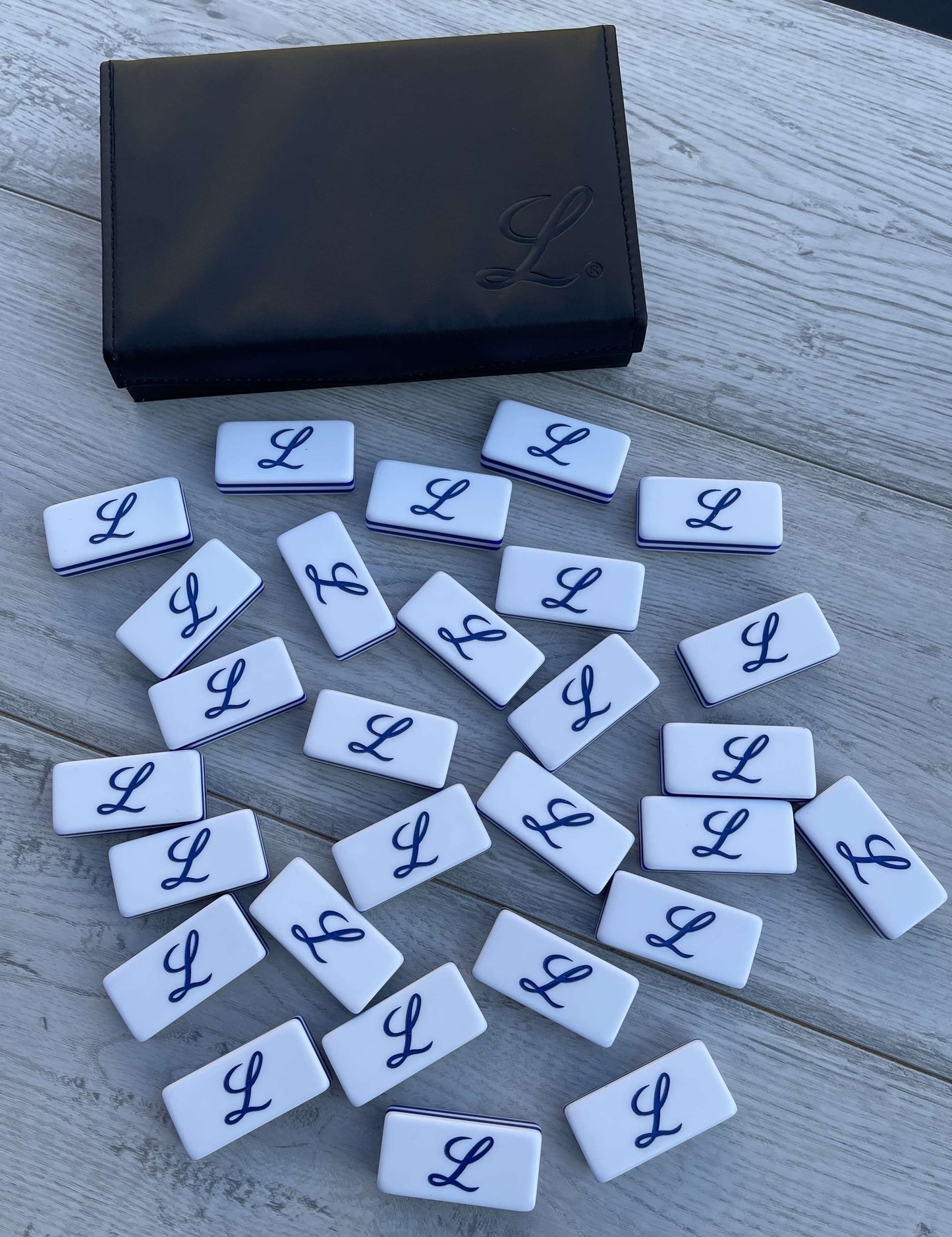 Juegos de Dominos en Acrilico Personalizados tamaño Jumbo Tigres del Licey