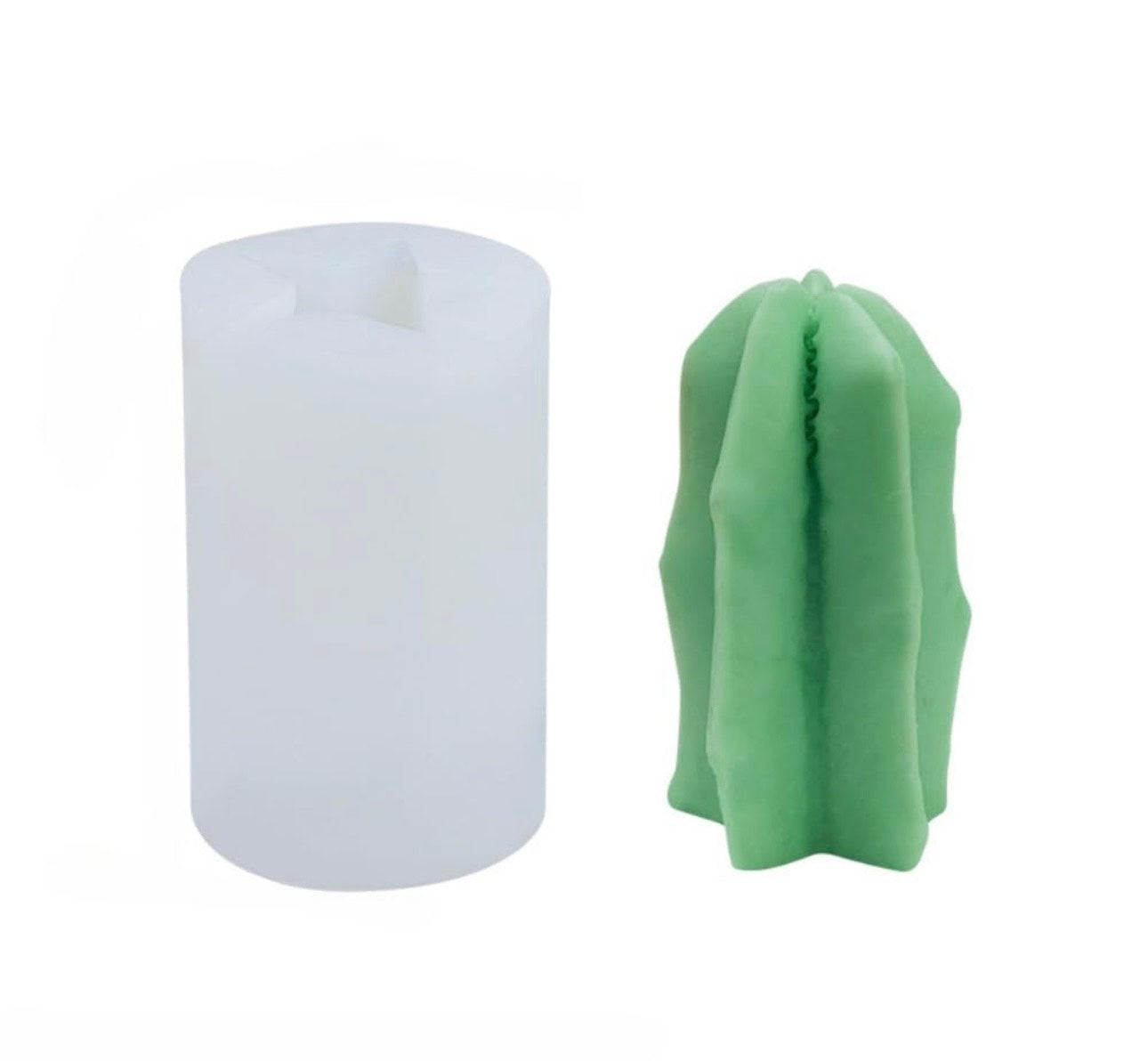 Molde de cactus para velas y resina