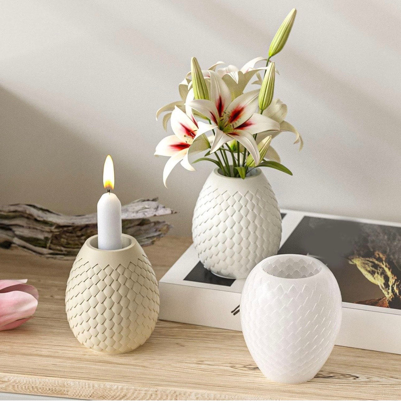 Molde de Maceteros y Tarros (Jarrón) para decoraciones