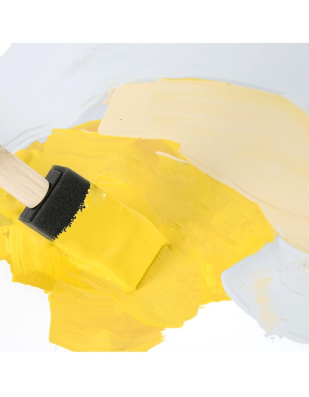 Pincel de pintura Foam de 1 pulgada para pintar y limpiar