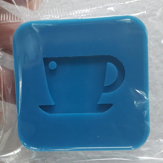 Molde de Taza para Dijes y Aretes