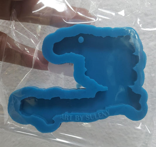 Molde Mapa Haití para Dijes y Aretes