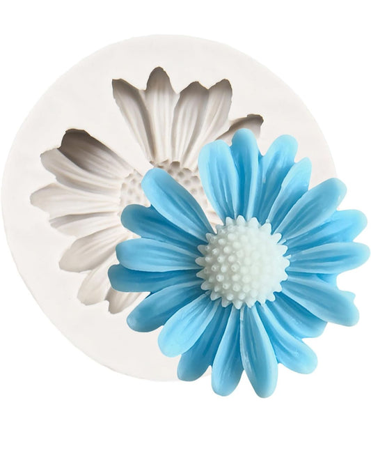 Molde de Margarita para Velas Resina Jabones Comestible Chocolate y Bizcocho