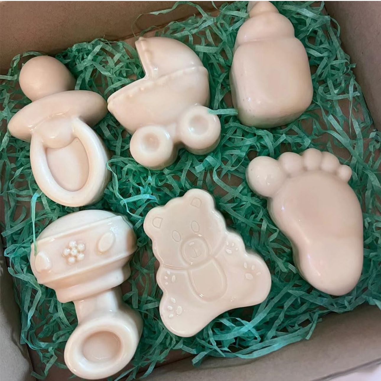 Molde para jabones con formas para bebe