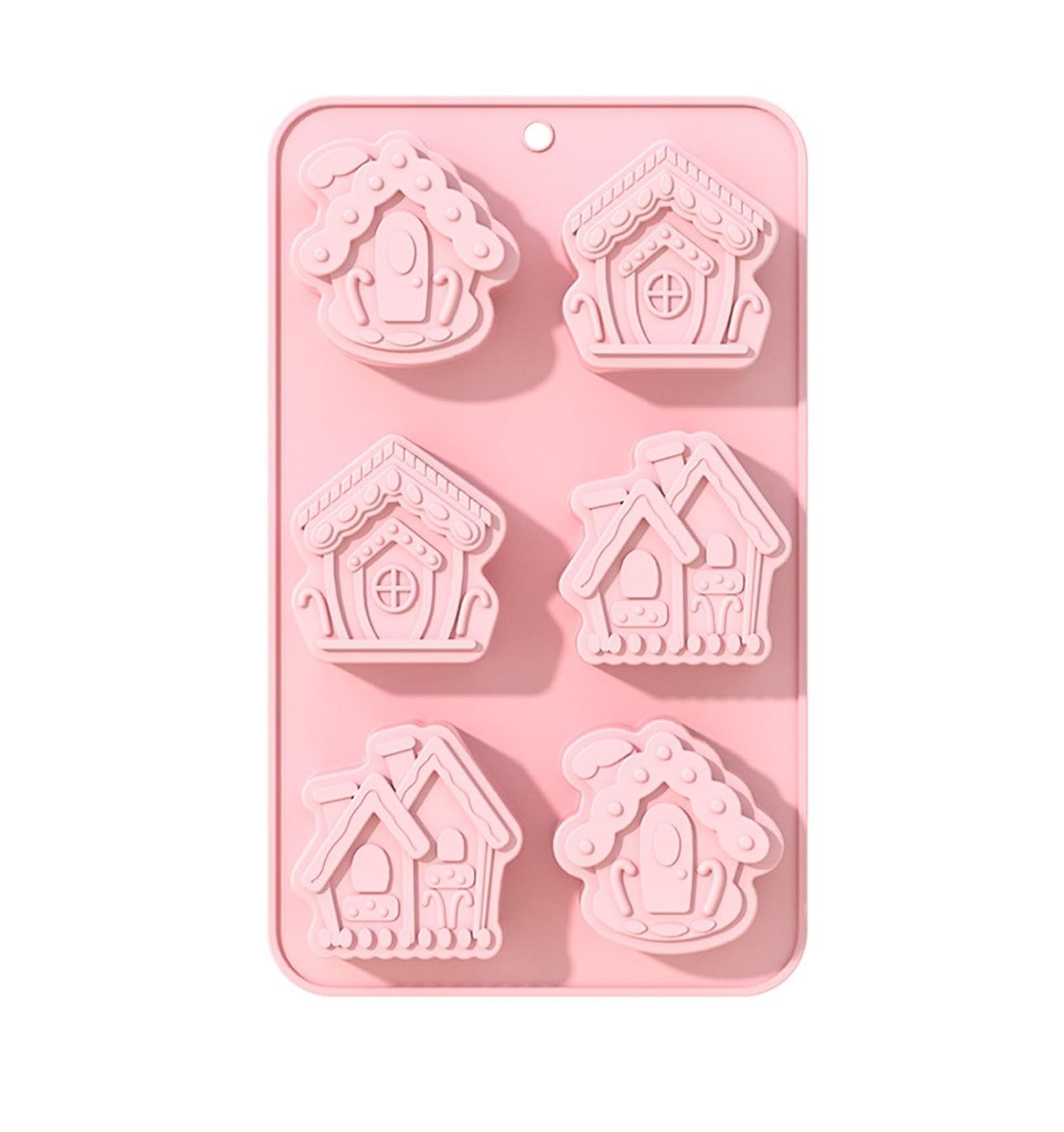 Molde para jabones con forma de Casitas